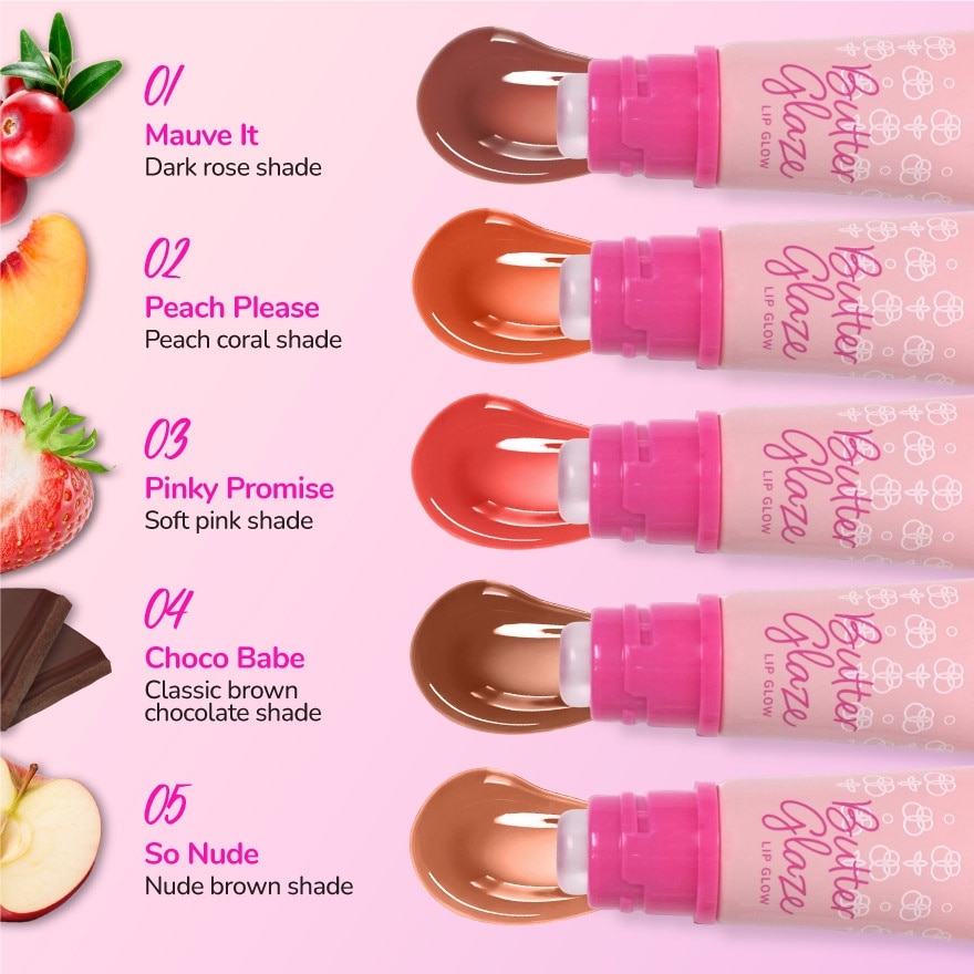 Butter Glaze Lip Glow 02 Peach Please