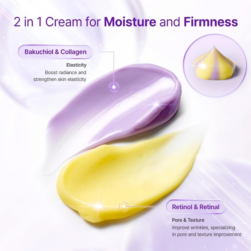 Retinol Bakuchiol Dual Cream 50ml