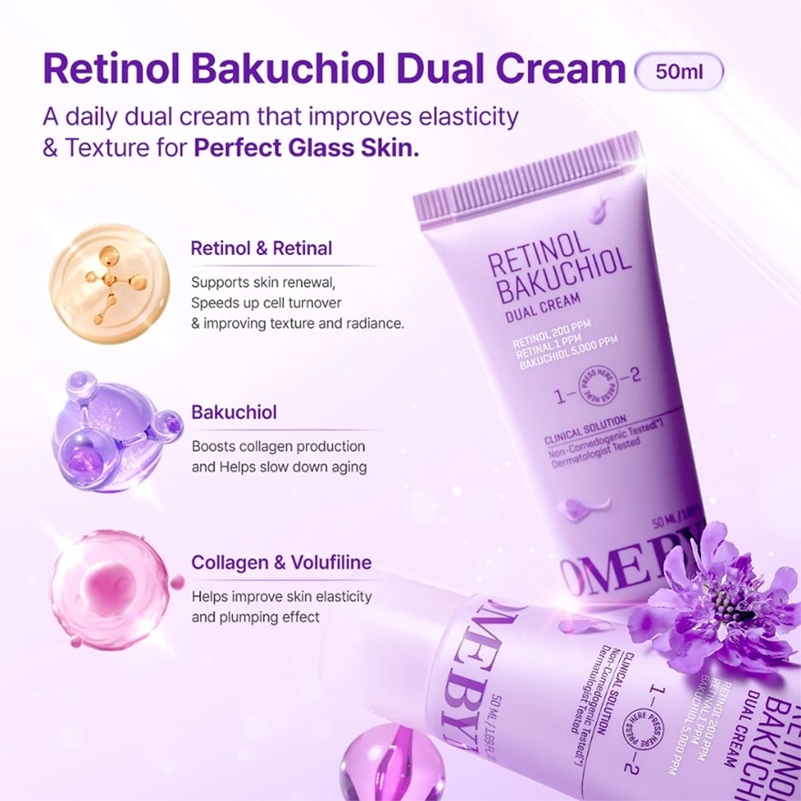 Retinol Bakuchiol Dual Cream 50ml