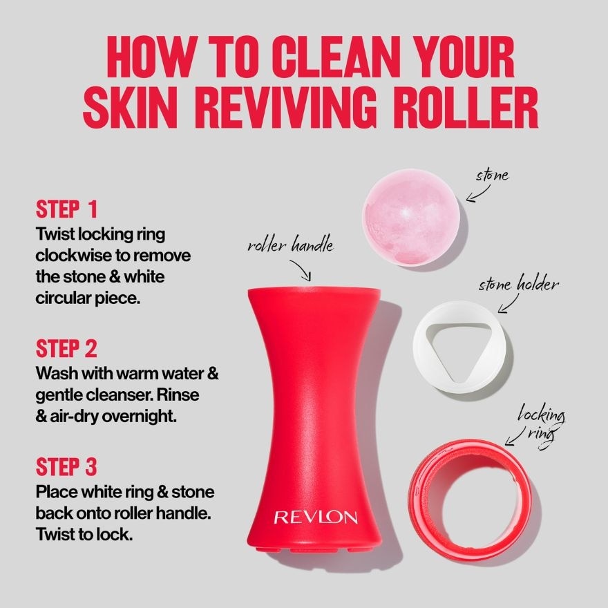 Revlon Rose Quartz Reviving Roller 1s