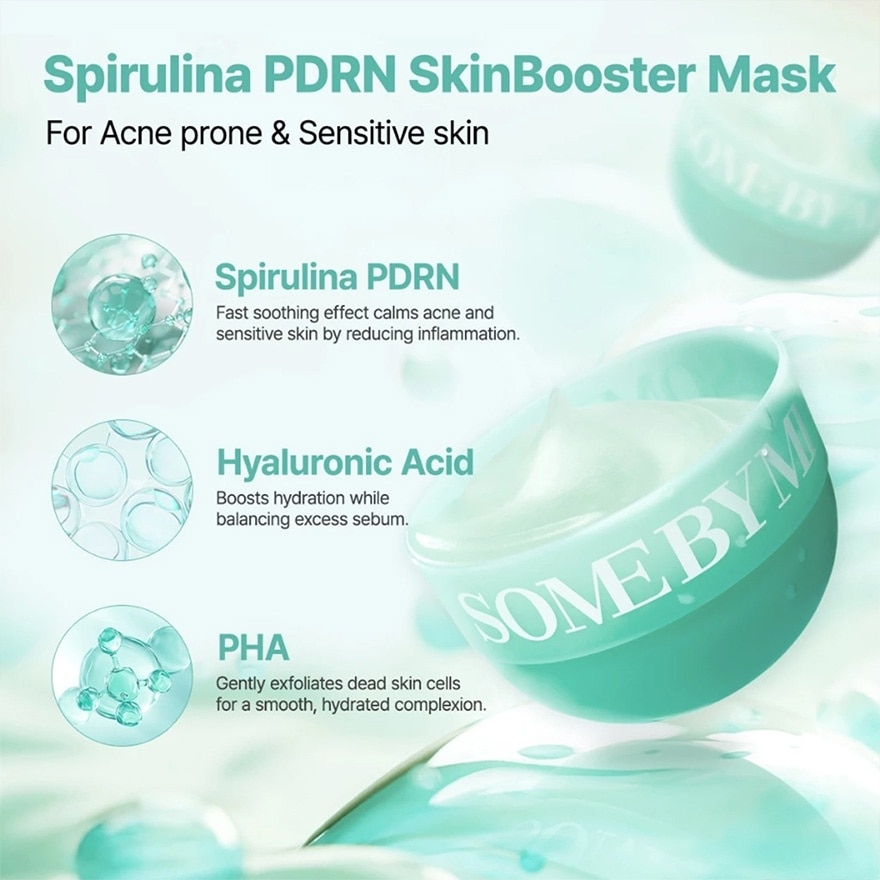 PDRN Spirulina Soothing Sherbet Mask 10s
