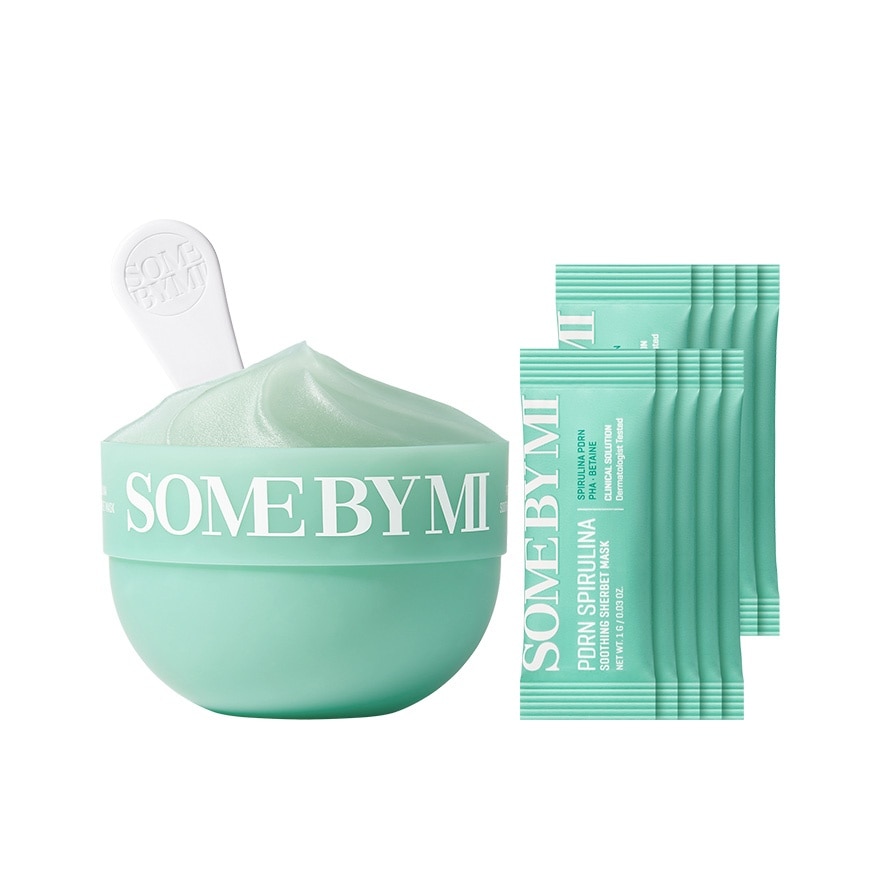 PDRN Spirulina Soothing Sherbet Mask 10s