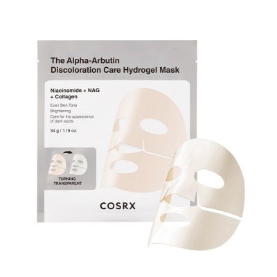 COSRX - The Alpha-Arbutin Discoloration Care Hydrogel Mask 1s