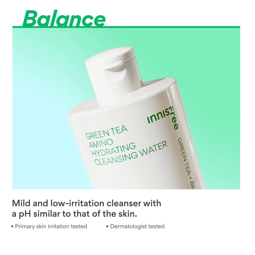 Green Tea Amino Hydrating Cleansing Water 320ml