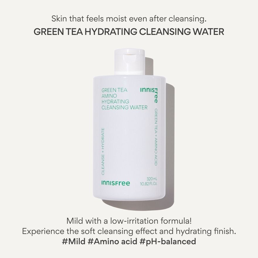 Green Tea Amino Hydrating Cleansing Water 320ml
