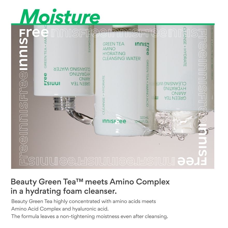 Green Tea Amino Hydrating Cleansing Water 320ml