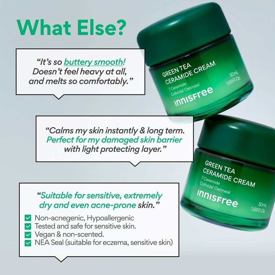 Green Tea Ceramide Cream 50ml