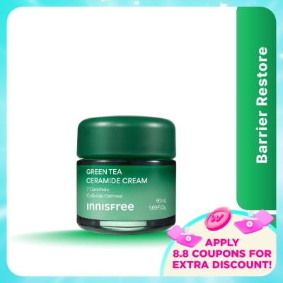 INNISFREE - Green Tea Ceramide Cream 50ml