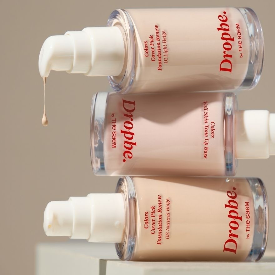 Colors Cover Pick Foundation Renew 01 Light Beige