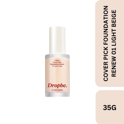 DROP BE Colors Cover Pick Foundation Renew 01 Light Beige