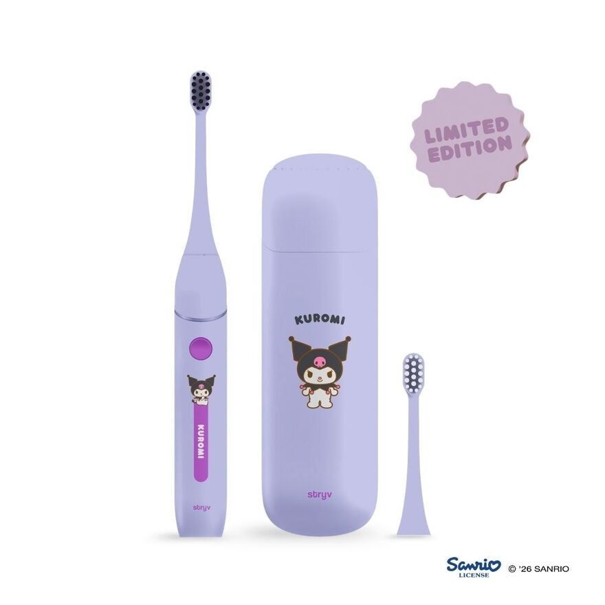 Sanrio Pocketsmile Kuromi Electric Toothbrush 1s