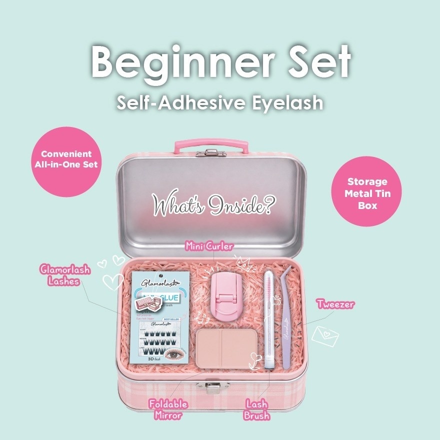 Beginner No-Glue Eyelash Set