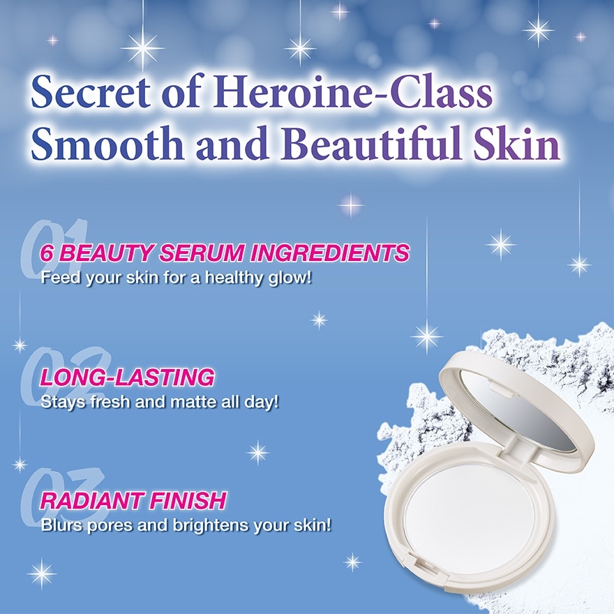 Heroine Make Smooth Up Pressed Powder (01 Crystal Shimmer)