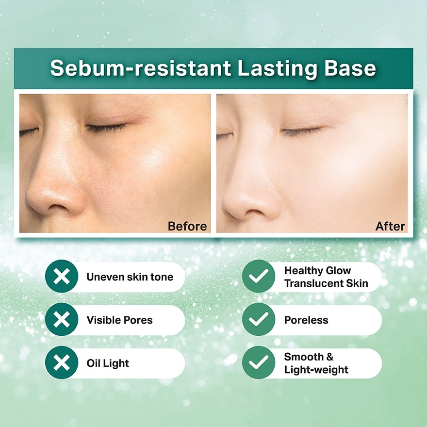 Heroine Make Blur Lasting Base C (02 Pale Green)