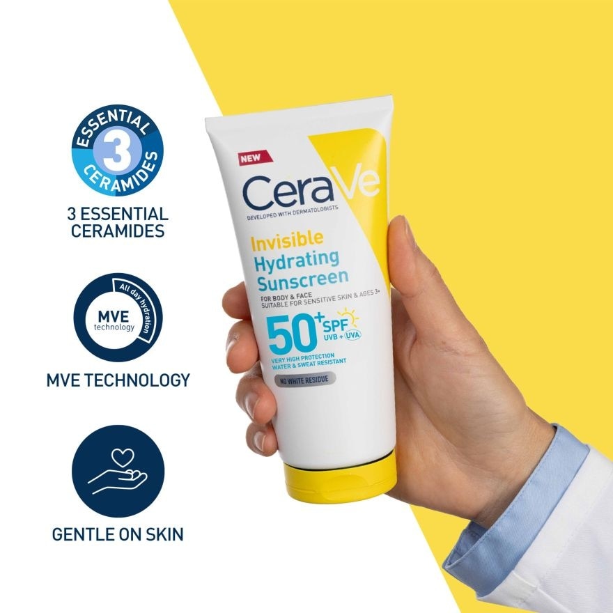 Invisible Hydrating Sunscreen SPF50 177ML
