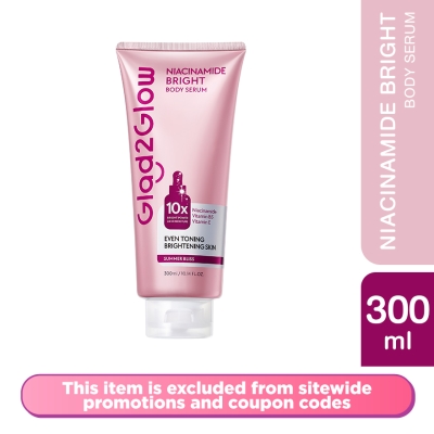 GLAD2GLOW - Niacinamide Bright Body Serum 300ml