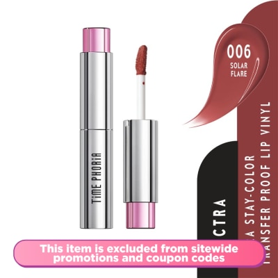 TIMEPHORIA -  Spectra Ultra Stay-Shine Transfer Proof Lip Vinyl 006 Solar Flare