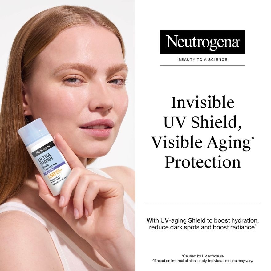 ULTRA SHEER FLUID SUNSCREEN AGE SHIELD SPF50 PA++++ 40ML