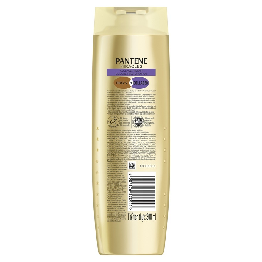 Miracles Collagen Repair Shampoo 300ml