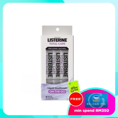 LISTERINE Total Care Zero Sachet 10ml 6s image