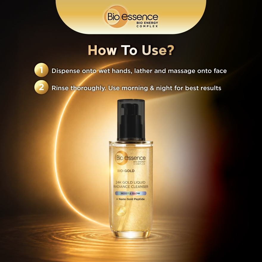 Bio Gold 24K Liquid Radiance Cleanser 100ml image