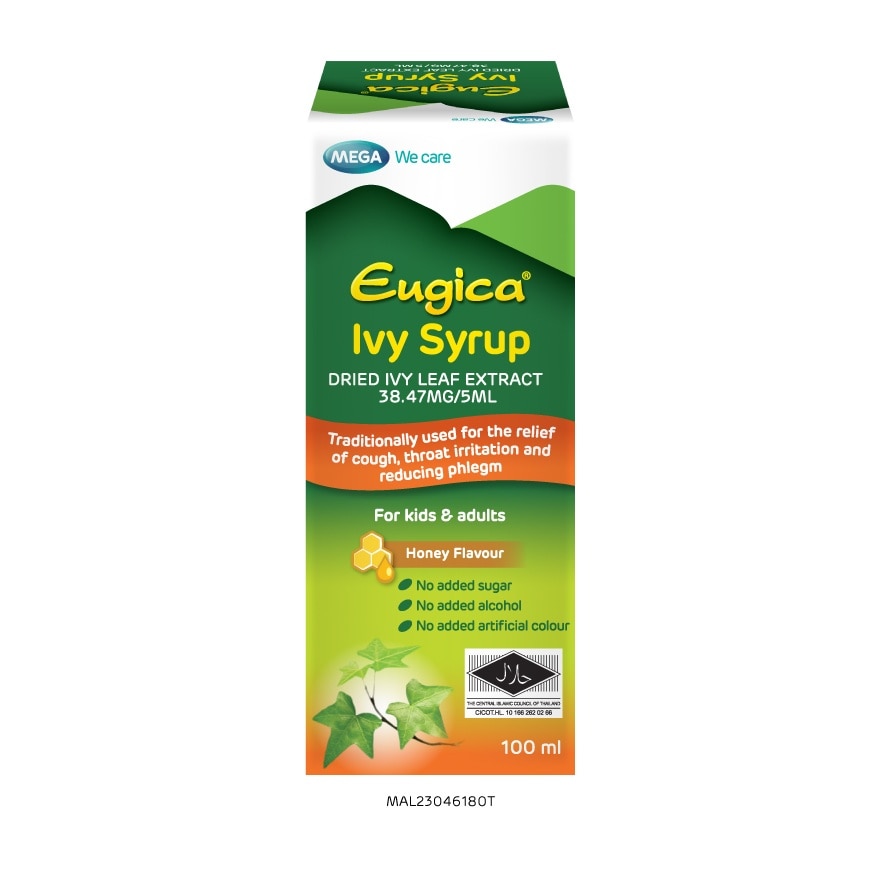 Eugica Ivy Syrup 100 milliliter (*Flash Deal)