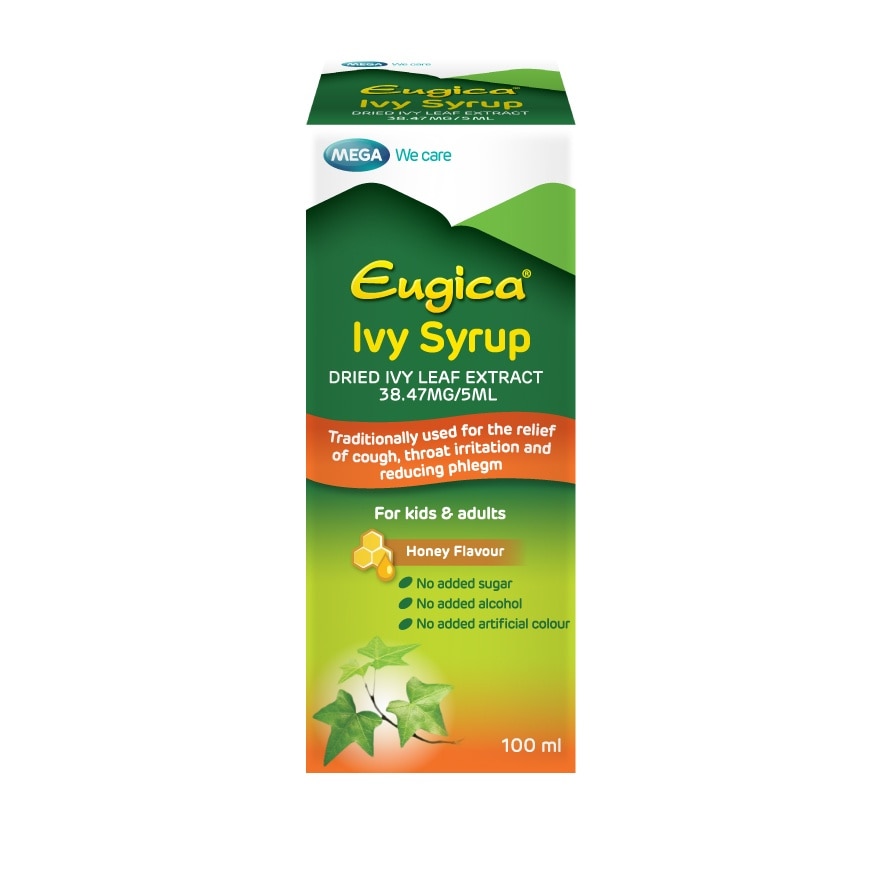 Eugica Ivy Syrup 100 milliliter (*Flash Deal)