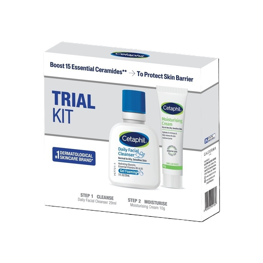 Trial Kit - Daily Facial Cleanser 29ml + Moist Cream 10g