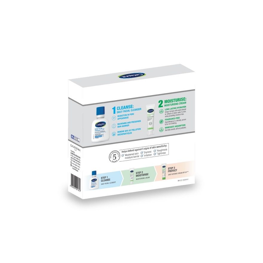 Trial Kit - Daily Facial Cleanser 29ml + Moist Cream 10g