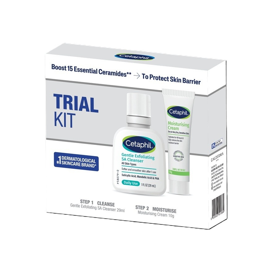 Trial Kit- Salicylic Acid Cleanser 29ml + Moist Cream 10g