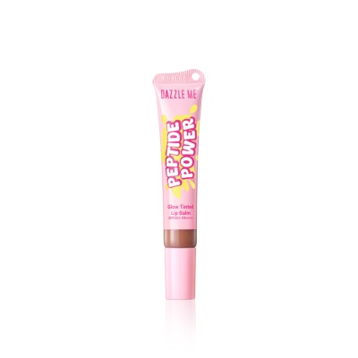 DAZZLE ME - Peptide Power Glow Tinted Lip Balm SPF50+ PA++++ N01 Mocha Toast