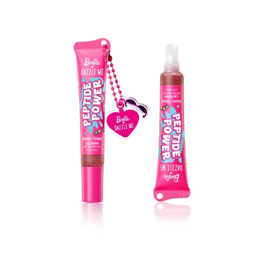 Barbie Peptide Power Matte Tinted Lip Balm SPF50+ PA++++ ON04 Peach Cider