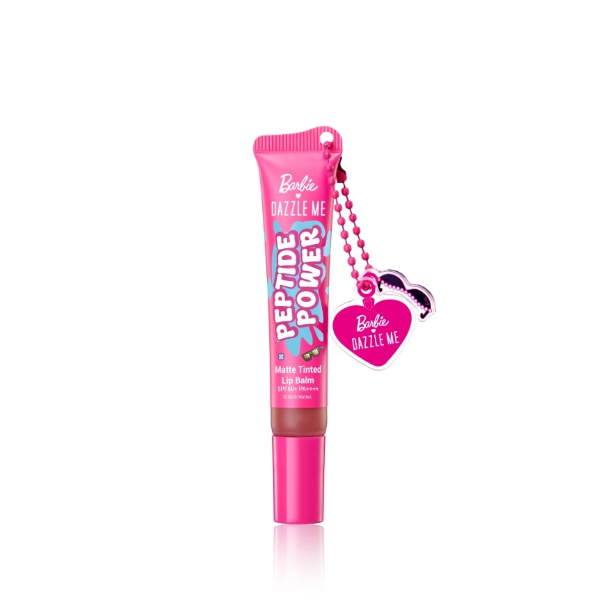 Barbie Peptide Power Matte Tinted Lip Balm SPF50+ PA++++ ON04 Peach Cider