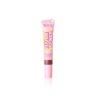 DAZZLE ME - Peptide Power Glow Tinted Lip Balm SPF50+ PA++++ P02 Rosy Bloom