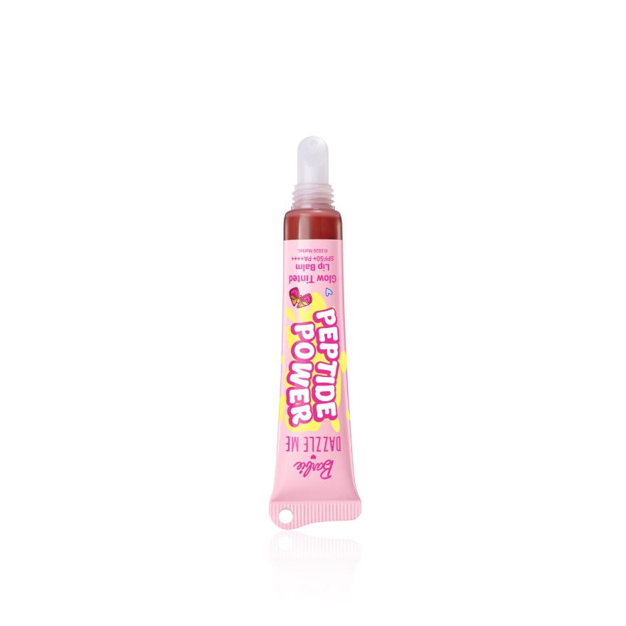 Barbie Peptide Power Glow Tinted Lip Balm SPF50+ PA++++ P02 Rosy Bloom