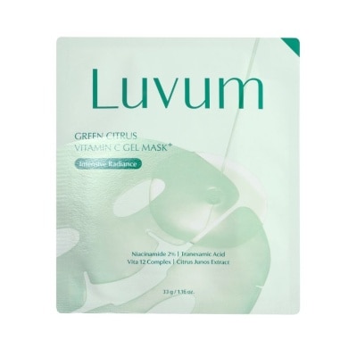 LUVUM - Green Citrus Vitamin C Gel Mask Plus 1s