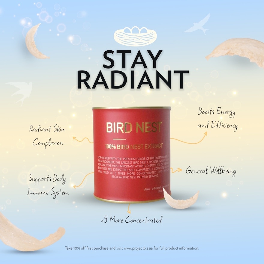 Bird Nest 100% Bird Nest Extract 100g