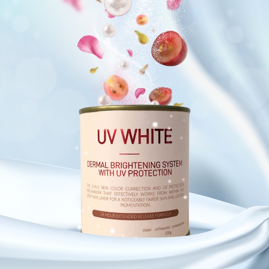 UV White Dermal Brightening System With UV Protection 100g