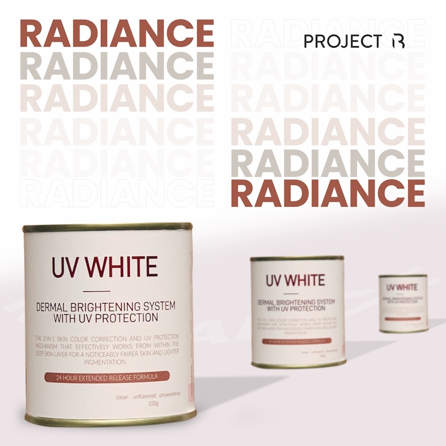 UV White Dermal Brightening System With UV Protection 100g