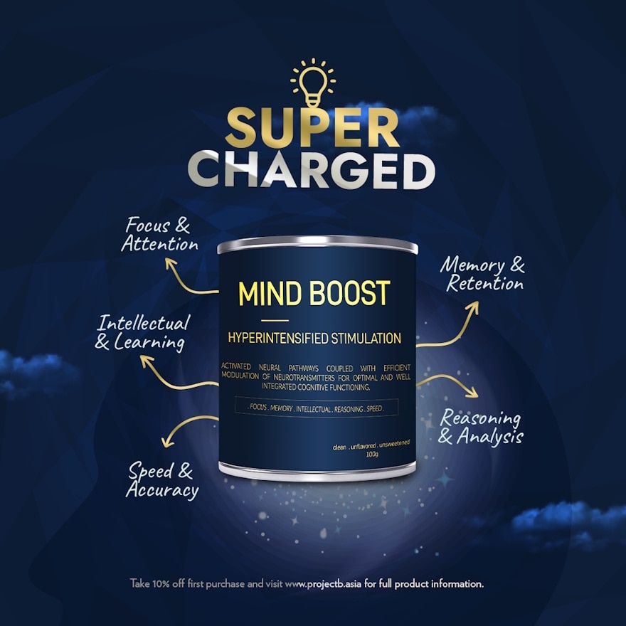 Mind Boost Hyperintensified Stimulation 100g