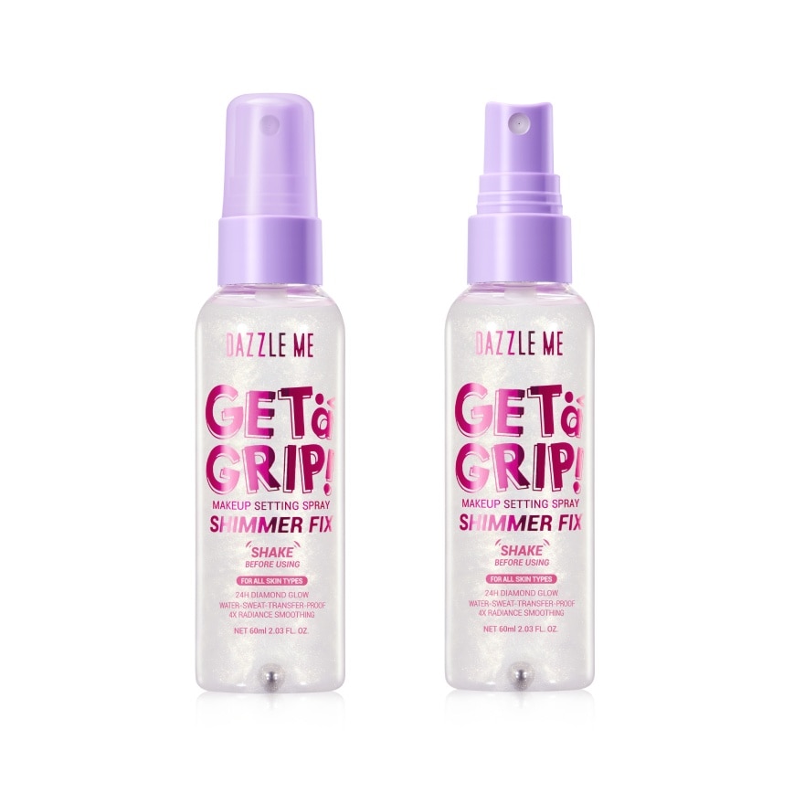 Get a Grip! Makeup Setting Spray Shimmer Fix
