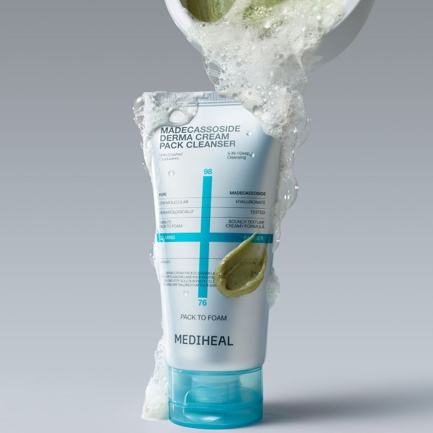 Derma Cream Pack Cleanser Madecassoside Calming Barrier 120ml