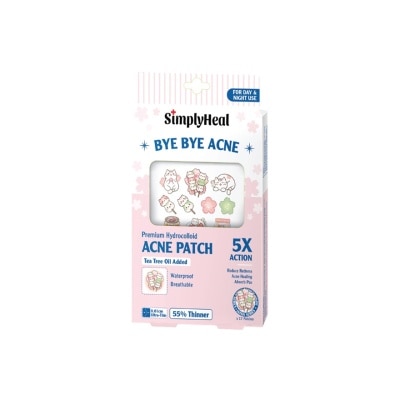 SIMPLYHEAL - W Rewards Promo Sakuralicious Day & Night Premium Hydrocolloid Acne Patch 17s