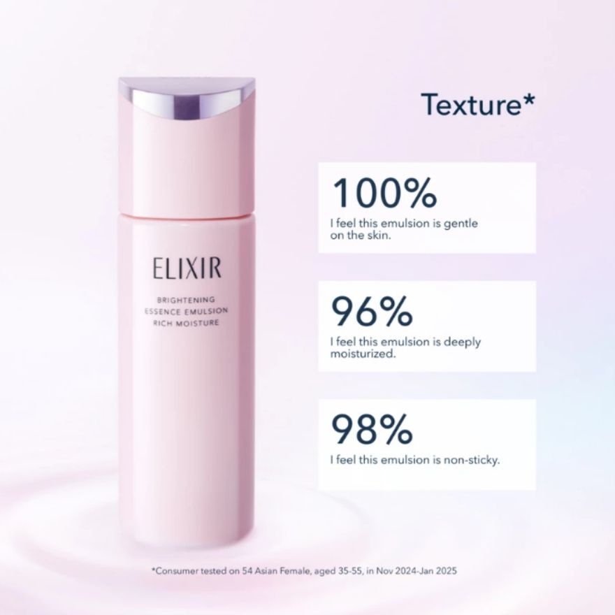 Brightening Essence Emulsion Rich Moisture 130ml image