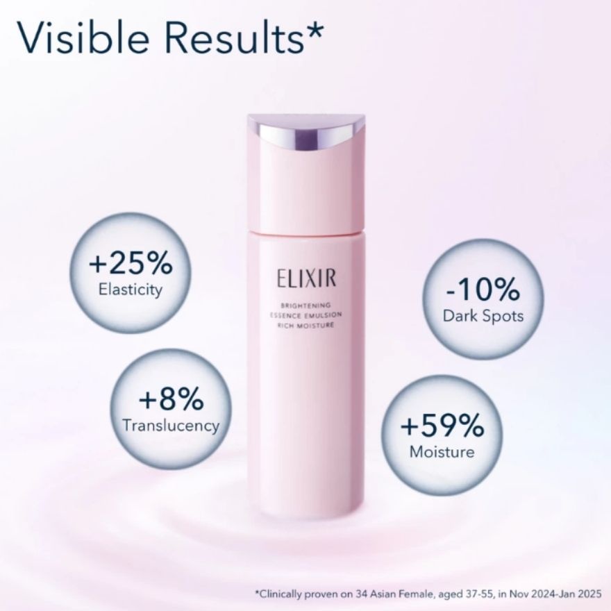 Brightening Essence Emulsion Rich Moisture 130ml image