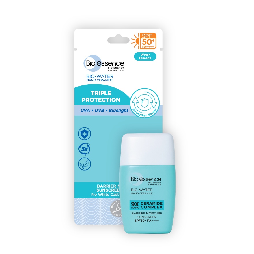 BIO-ESSENCE BIO-WATER NANO CERAMIDE BARRIER MOISTURE SUNSCREEN SPF50+