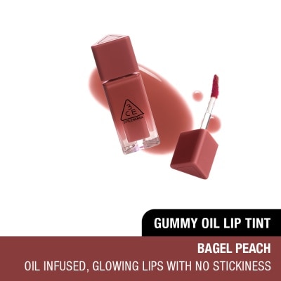 3CE - Gummy Oil Tint 01 Bagel Peach