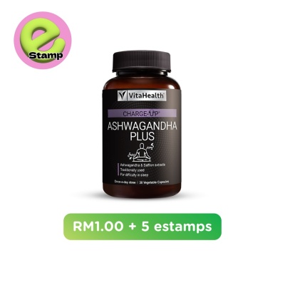 VITAHEALTH - Charge-up Ashwagandha Plus 30s