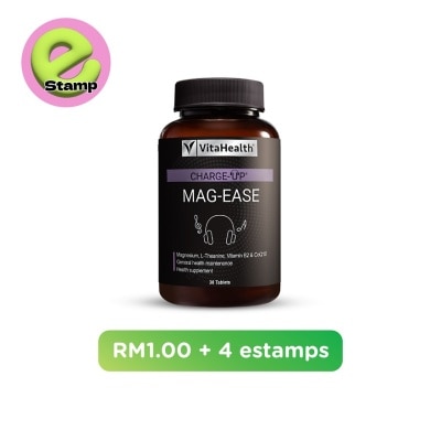 VITAHEALTH - Charge-Up Mag-Ease 30's