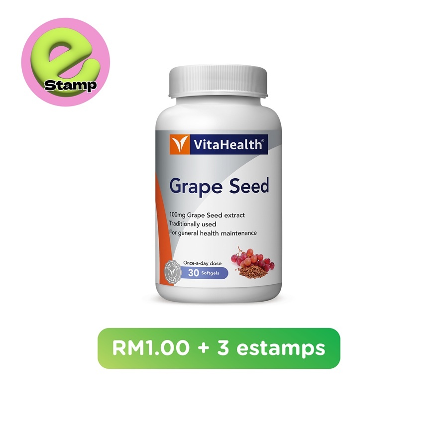 Grape Seed Softgel 30's